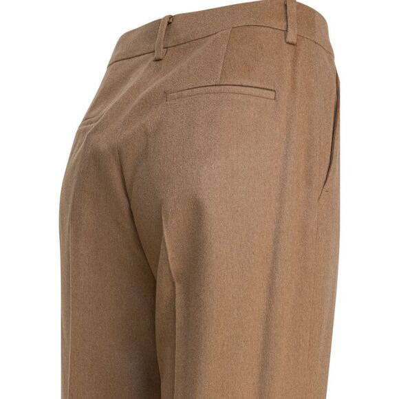 Max Mara Women Men's Pants In Camel - Picture 4 of 4